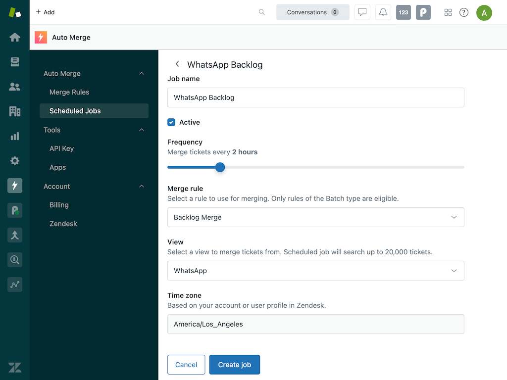 Auto Merge App Integration With Zendesk Support