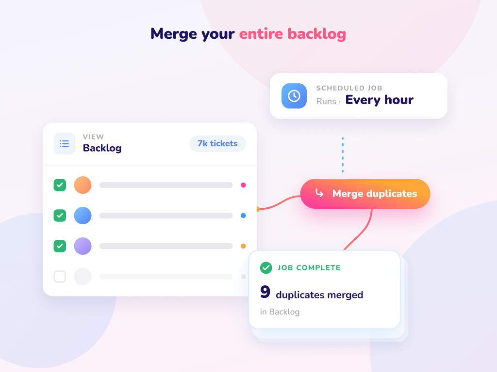 Auto Merge feature detail — Workflows app on the Zendesk Marketplace
